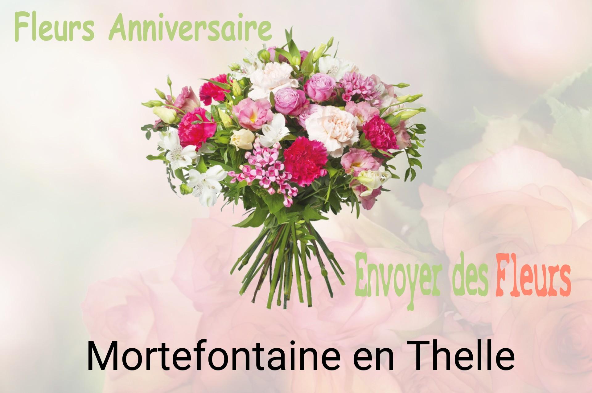 Bouquet de fleurs d’anniversaire livré à Mortefontaine-en-Thelle