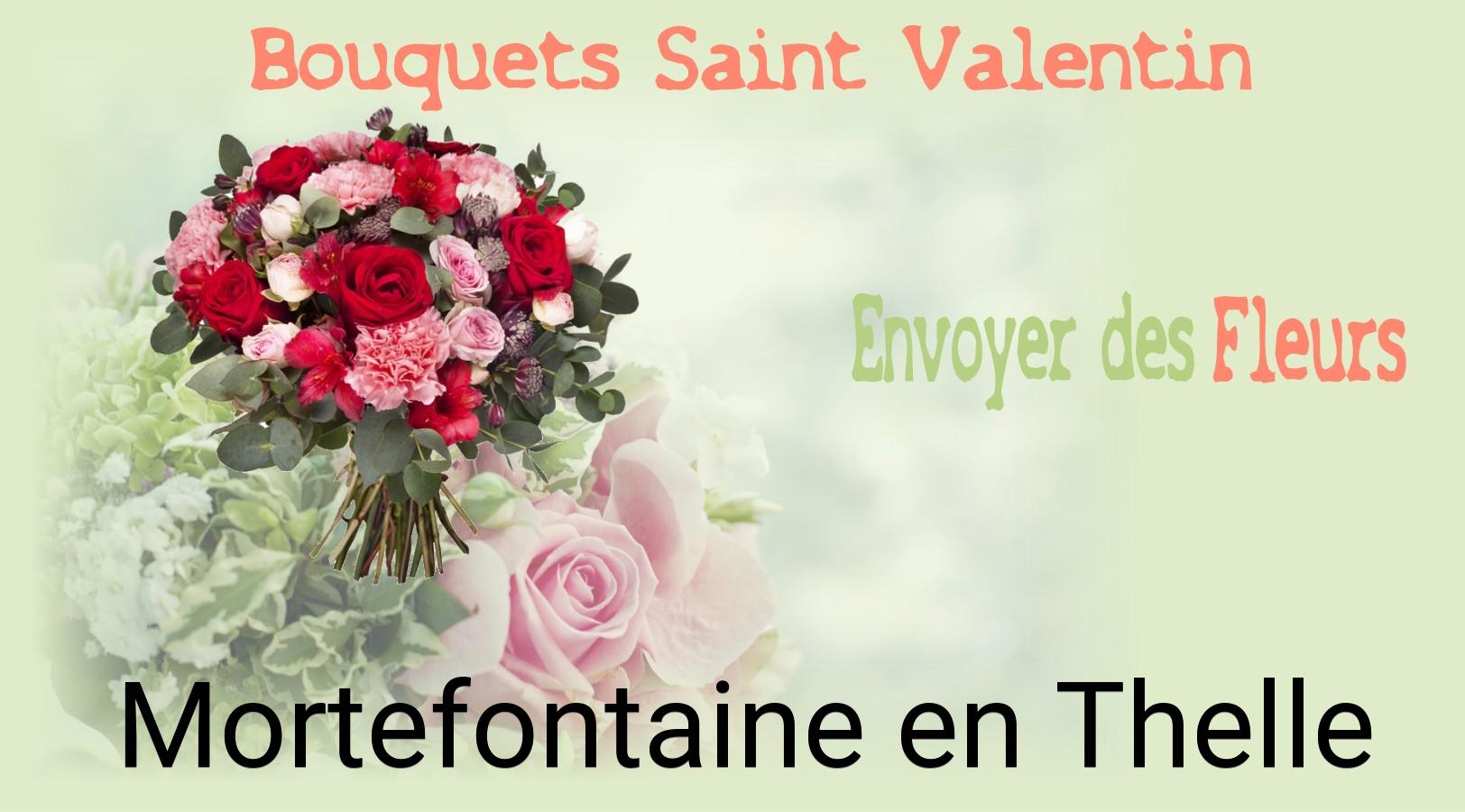 Roses de Saint-Valentin livrées à Mortefontaine-en-Thelle